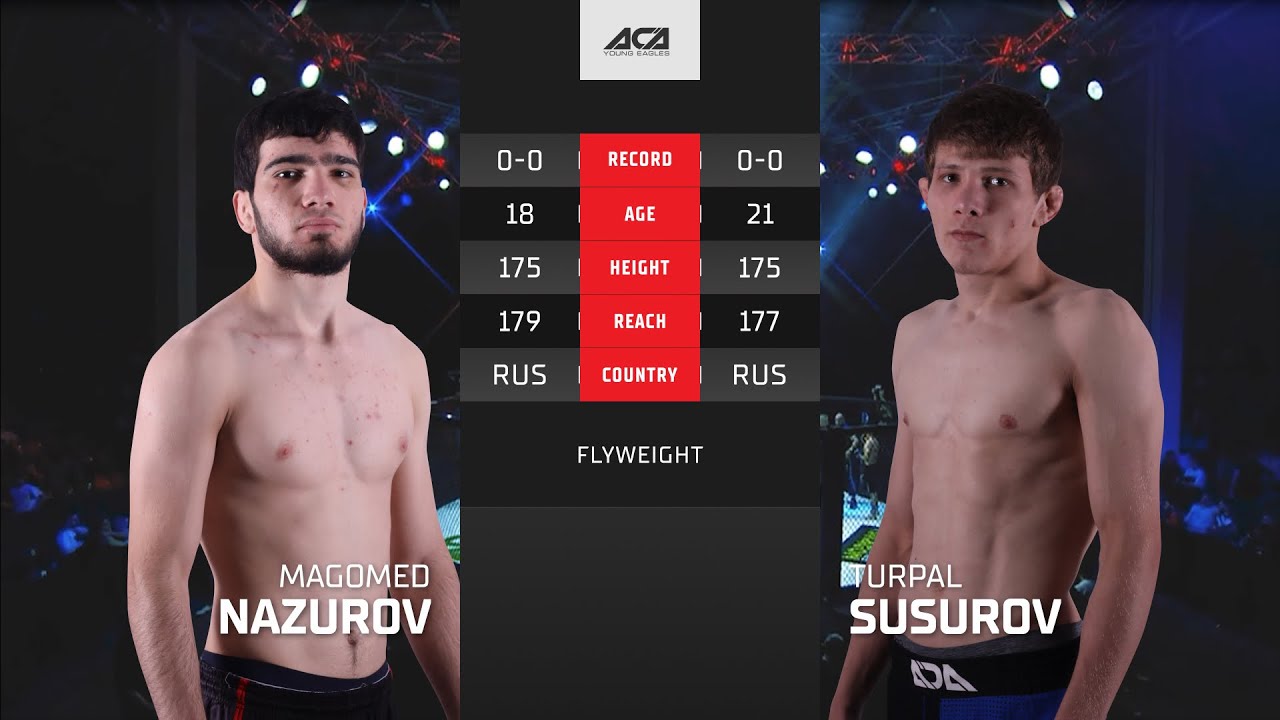 Магомед Назуров vs. Турпал Сусуров | Magomed Nazurov vs. Turpal Susurov | ACA YE 43