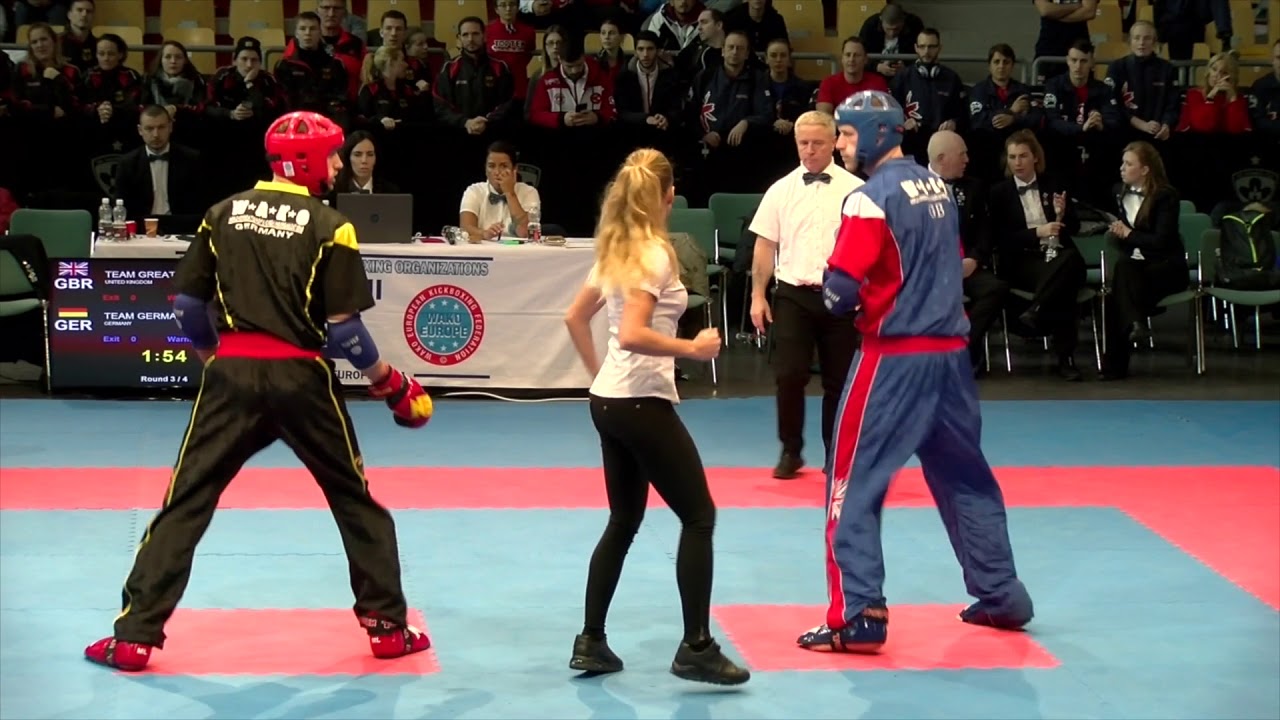 Great Britain v Germany WAKO European Championships 2018