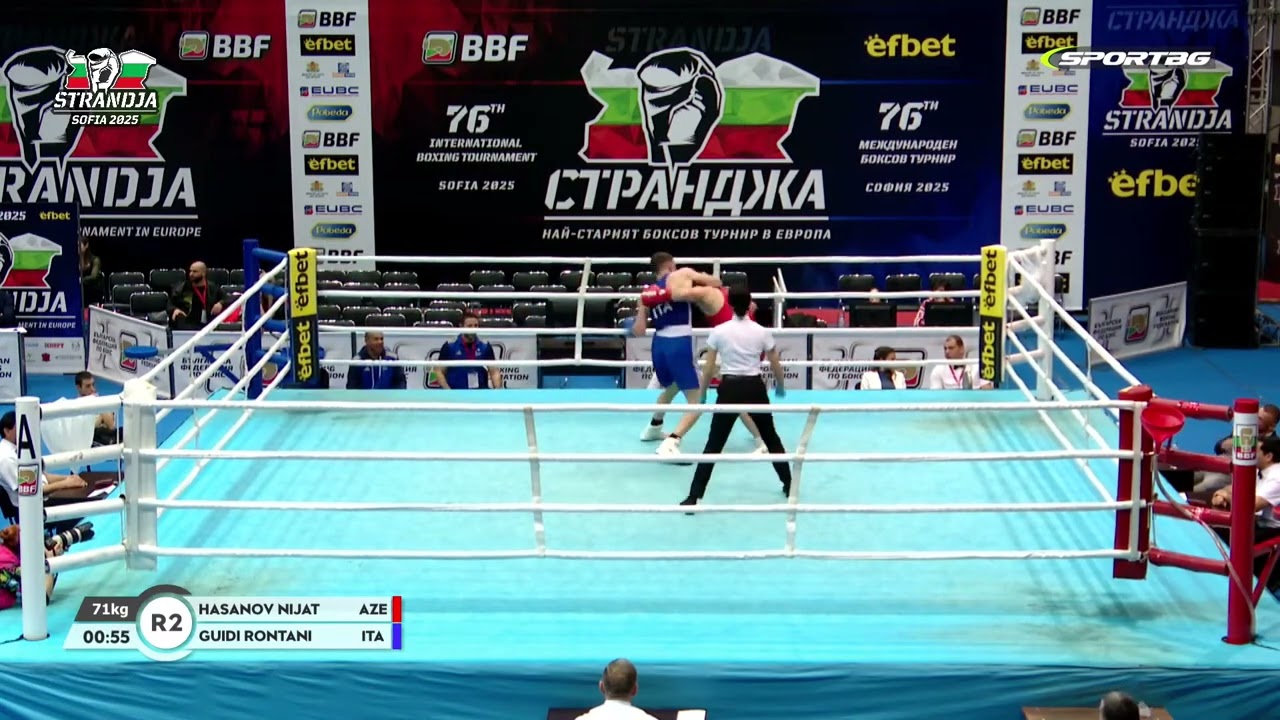 Gabriele Guidi Rontani (ITA) vs. Nijat Hasanov (AZE) Strandja Tournament 2025 QF's (71kg)