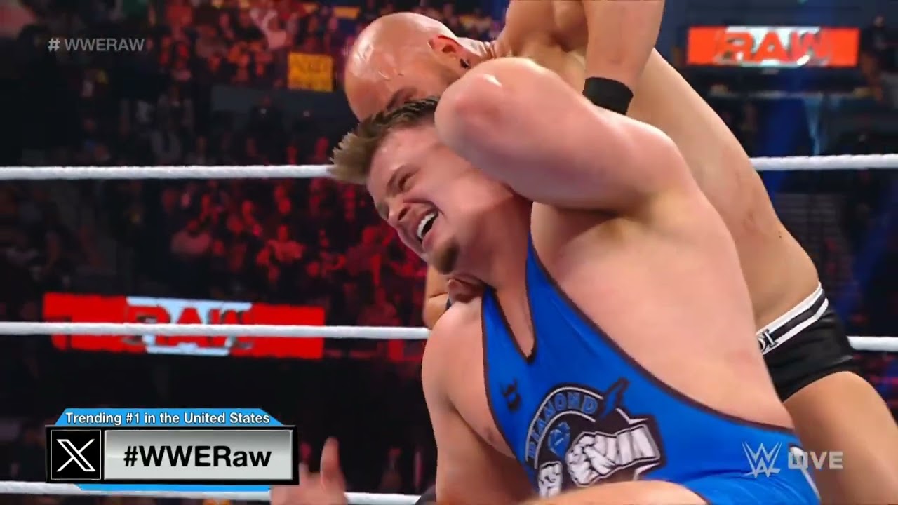 WWE RAW THE CREED BROTHERS VS IMPERIUM 11/27/23