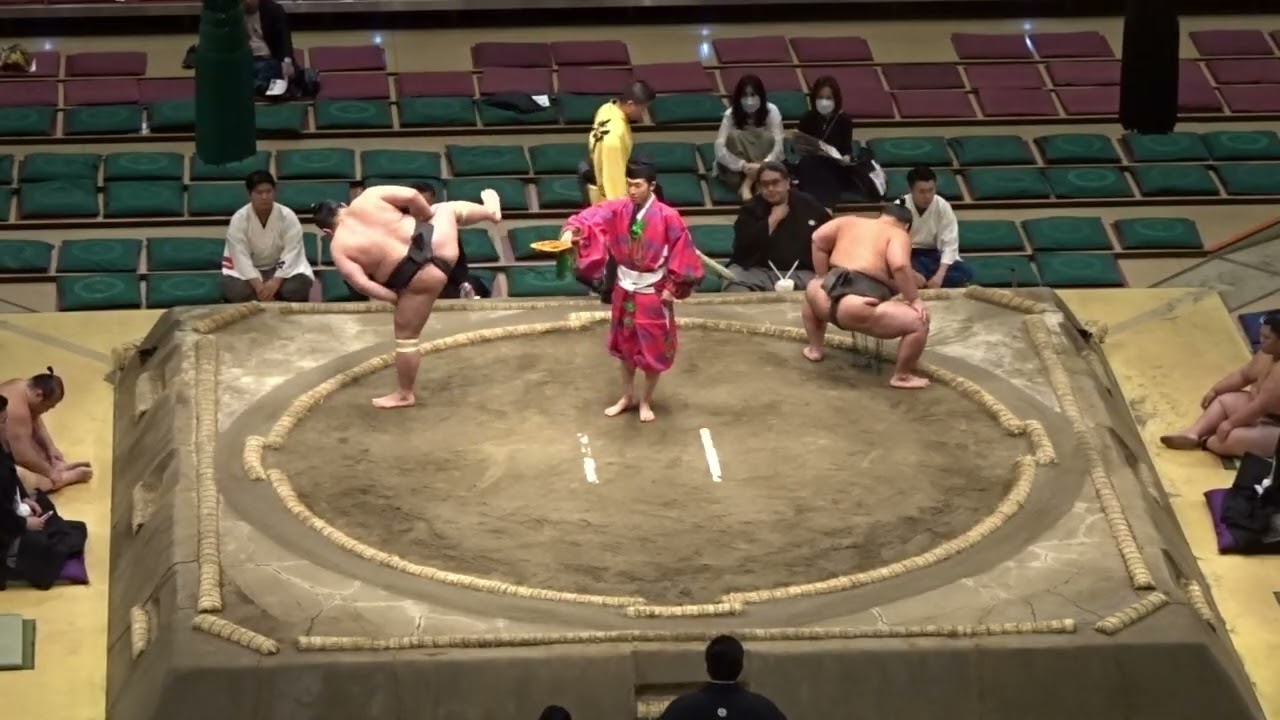 《序二段⑦》稲葉×筑波山《三段目①》藤乃若×千代天富 美浜海×旭大海【大相撲令和7年5月場所】14日目 2025/05/24 夏場所 jonidan⑦ sandanme① background