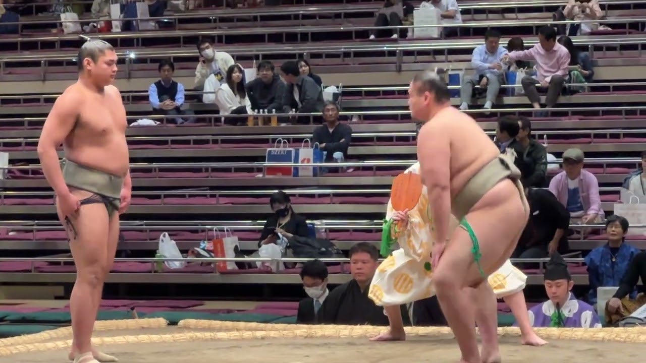 速報❗️米沢龍vs隆勝生【大相撲令和7年5月場所】夏場所 初日2025/05/11 YONEZAWARYU vsTAKASHOKI backdrop