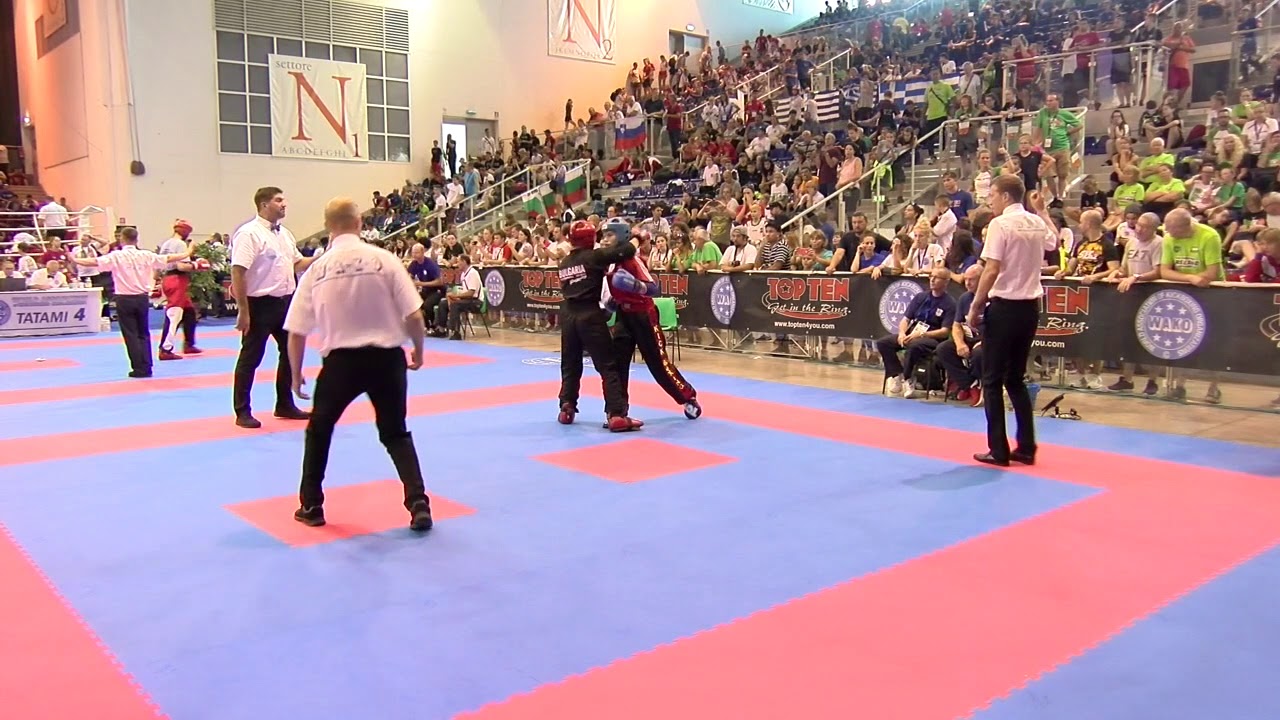 Emma Linic v Michaela Nedkova WAKO World Championships 2018