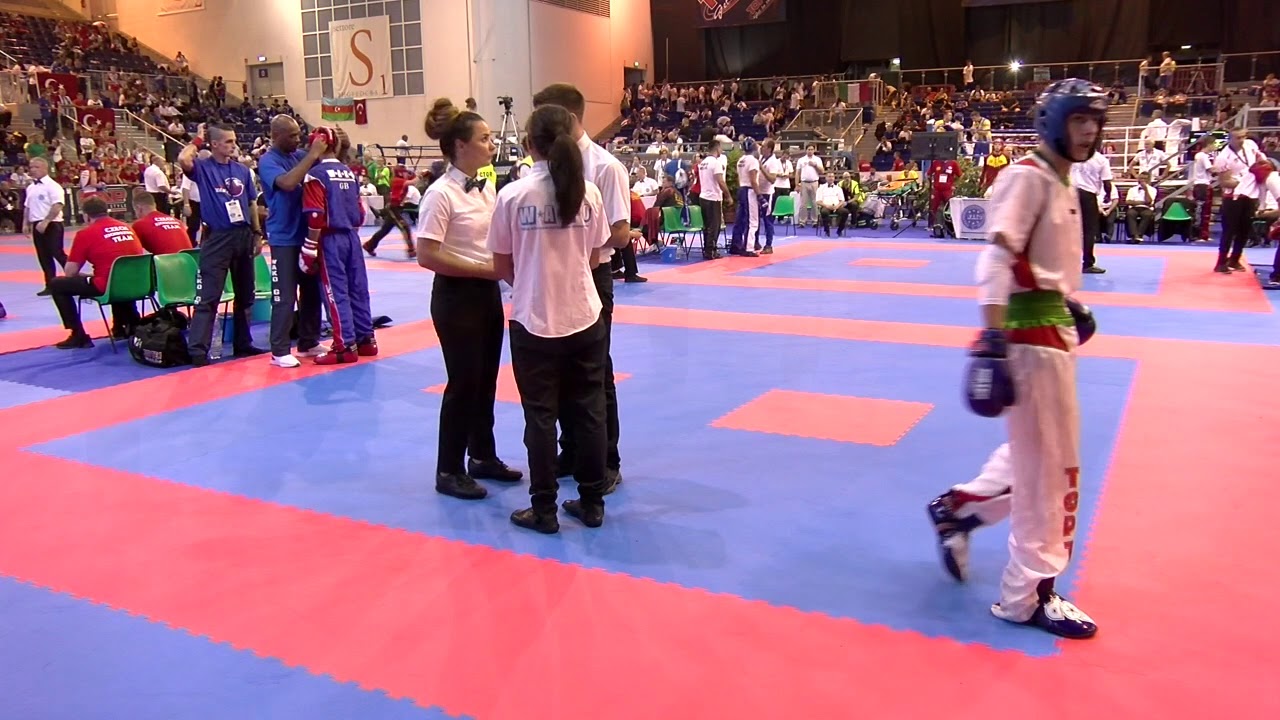 Patrik Cselovszki v Kameron Bains Doyle WAKO World Championships 2018