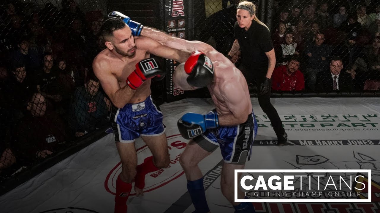 Cage Titans Combat Night III | Shadi Zakhary VS Michael McDevitt AM Muay Thai background
