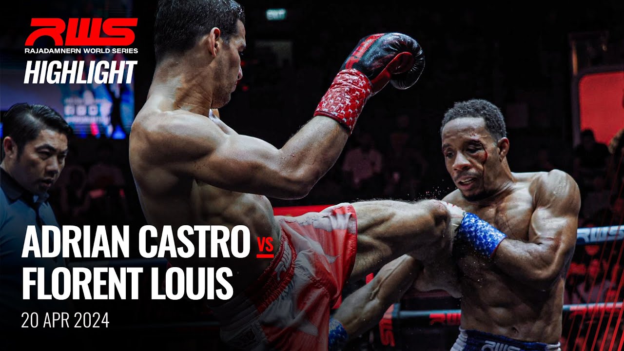 Highlight l Adrian Castro vs. Florent Louis l RWS background