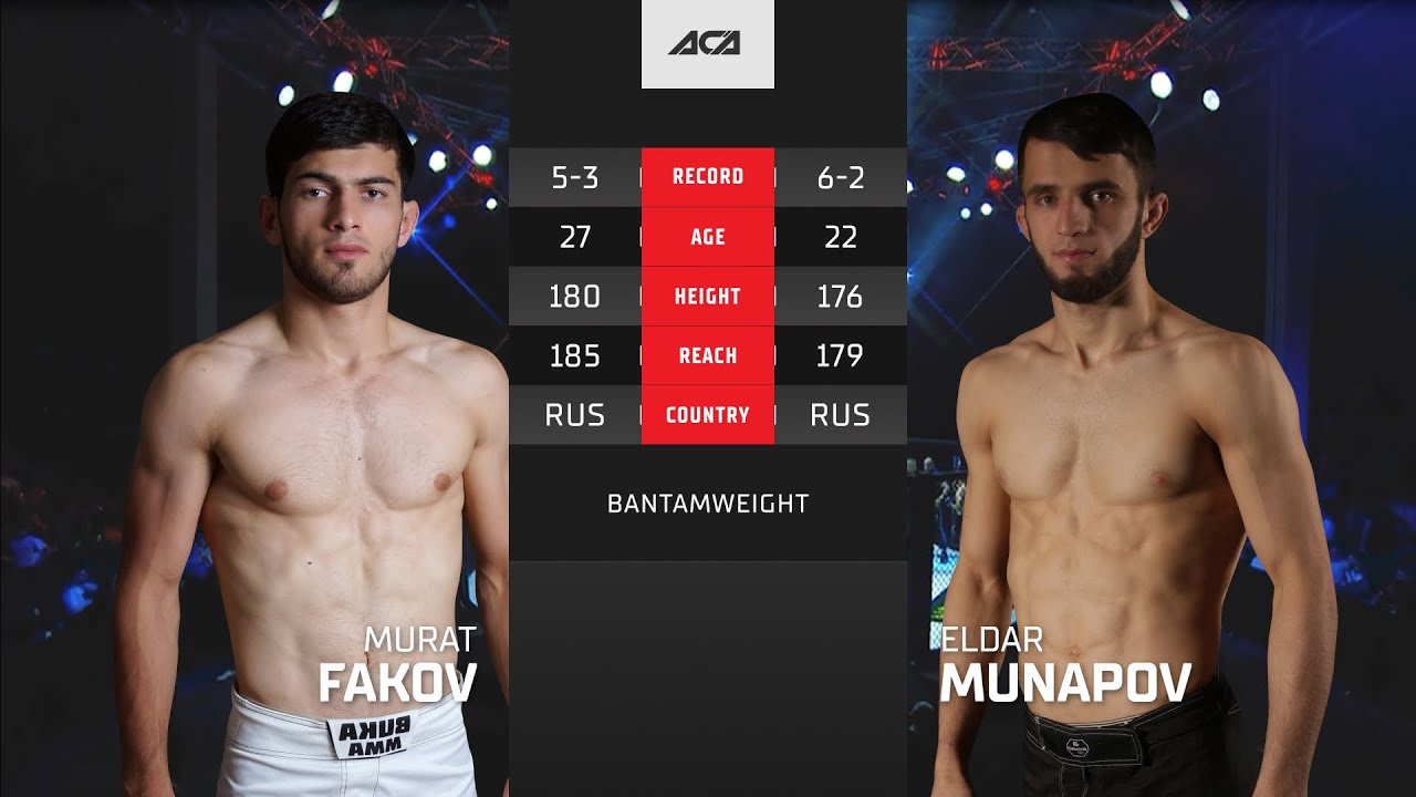 Мурат Факов vs. Эльдар Мунапов | Murat Fakov vs. Eldar Munapov | ACA YE 46