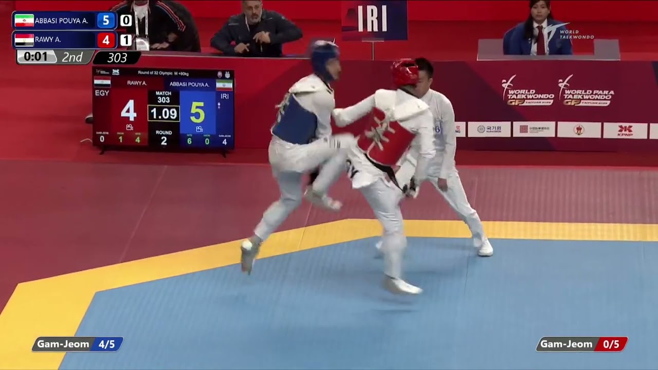 303 R32 M +80kg IRI ABBASI POUYA A EGY RAWY A background