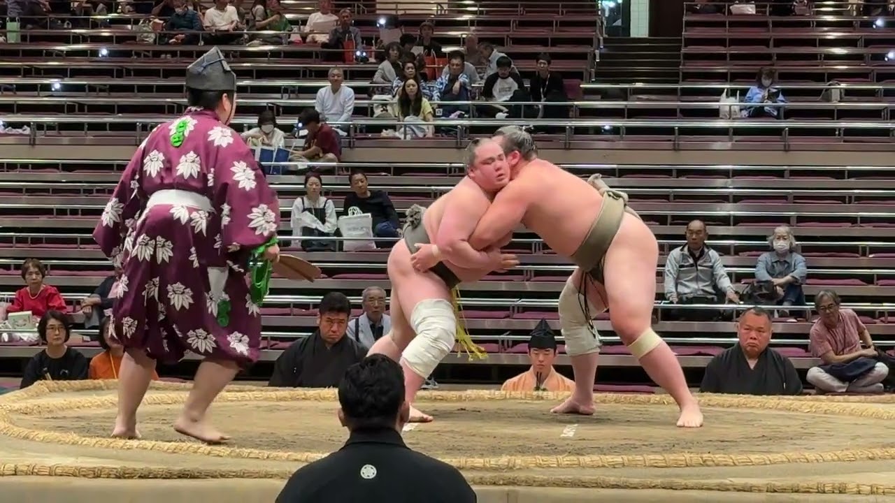 速報❗️序二段6勝同士の対決❗️峰刃vs小林【大相撲令和7年5月場所】13日目 2025/05/23 夏場所 MINEYAIBA vs KOBAYASHI