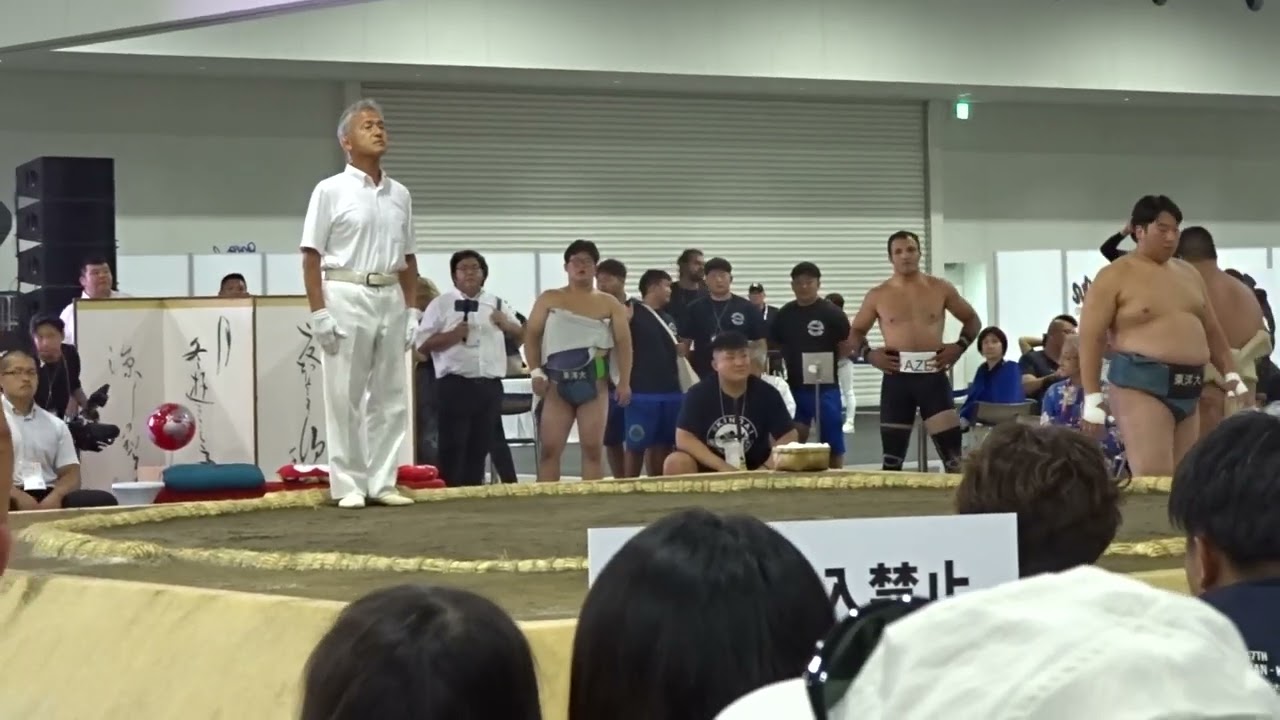 SUMO EXPO❗️大学生相撲大会 個人トーナメント2回戦【大阪関西万博場所】2025/8/3 osaka kansai EXPO university individual tournament②