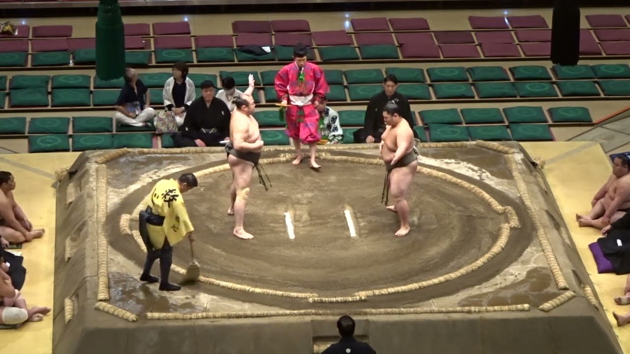 《三段目②》桑江×風佑城 克乃富士×谷口 貴正道×多良浪【大相撲令和7年5月場所】14日目 2025/05/24 夏場所 sandanme② background