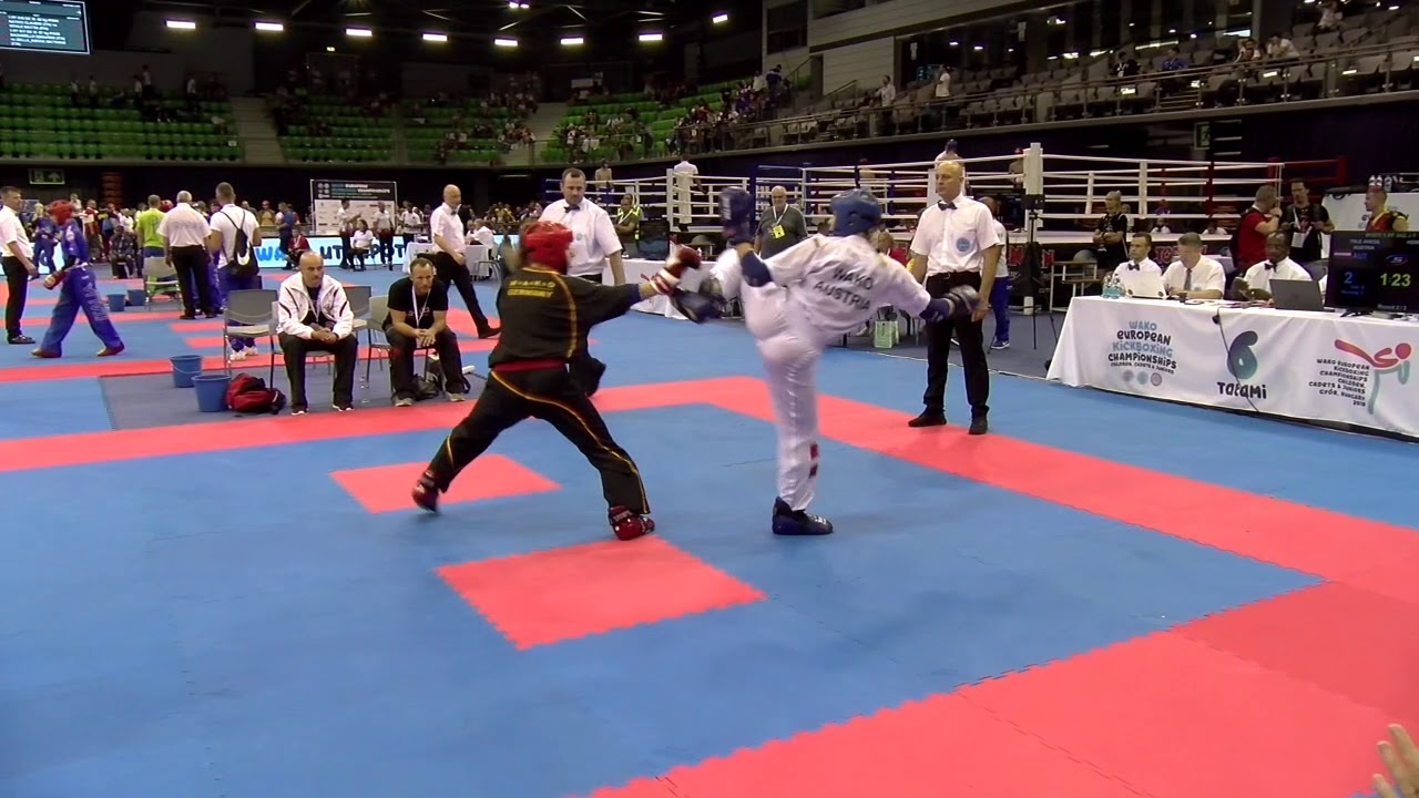 Anesa Trle v Anna Lena Heinrich WAKO European Championships 2019 background