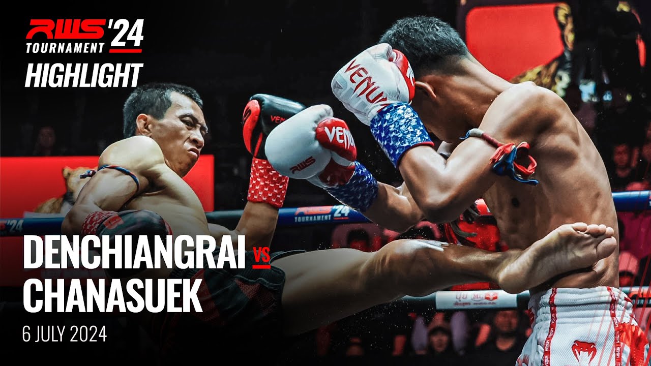 Highlight l Denchiangrai Yokfa Muay Thai vs Chanasuek Jongjaroen Muay Thai I RWS background