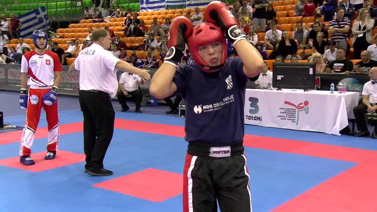 Adrian Baric v Oskar Zawislak WAKO European Championships 2019