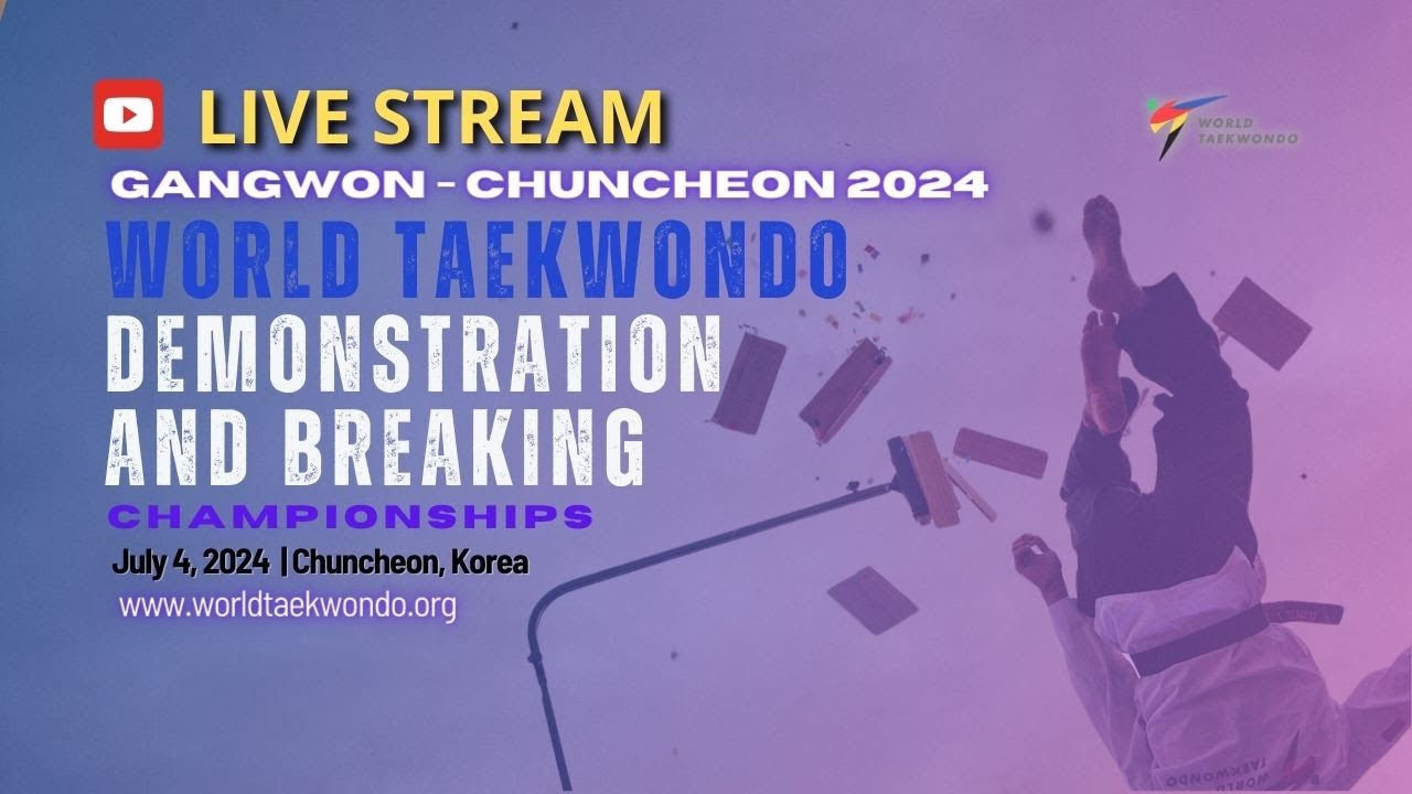 July 4 (Finals) | Gangwon-Chuncheon 2024 World Taekwondo Demonstration & Breaking Championships background