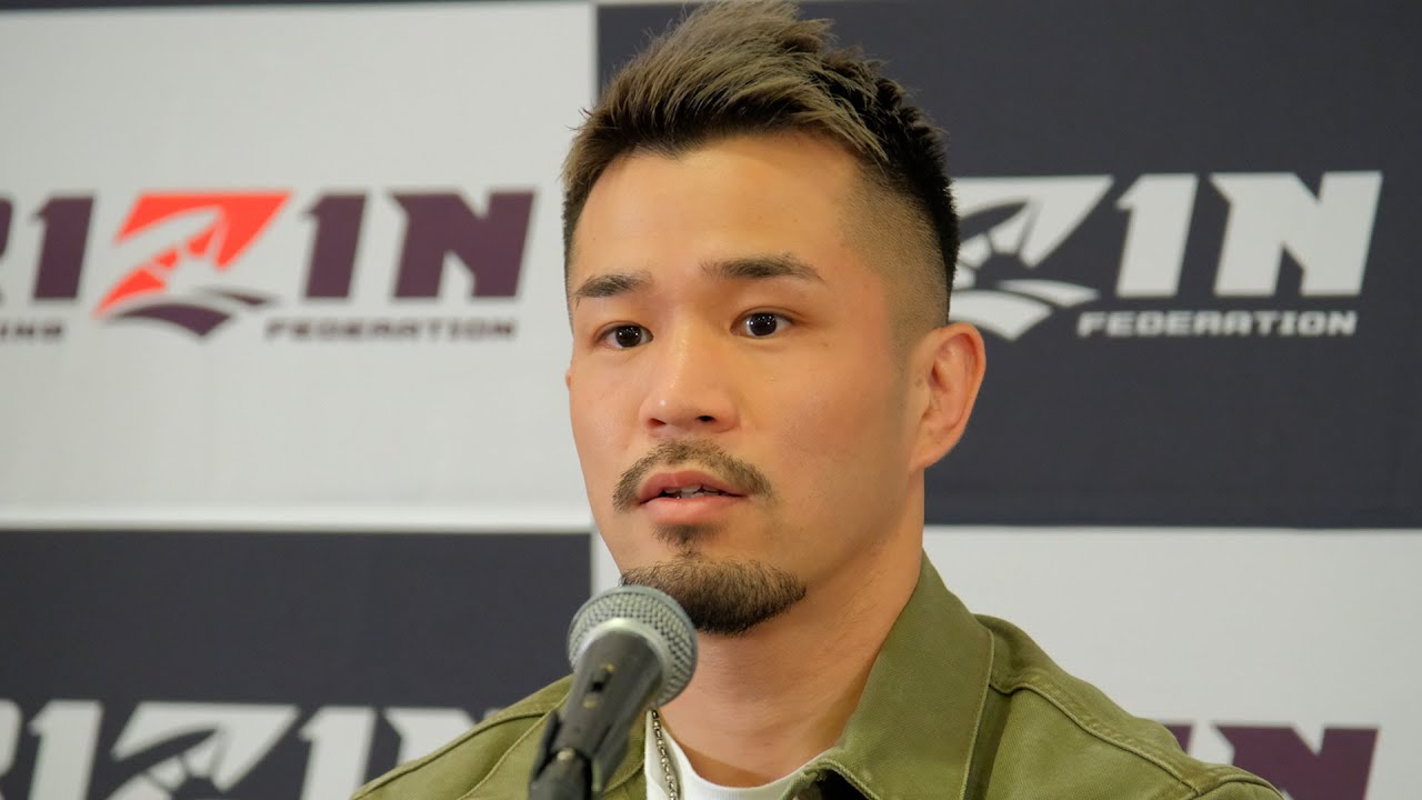 北方大地 試合前インタビュー RIZIN.41 background