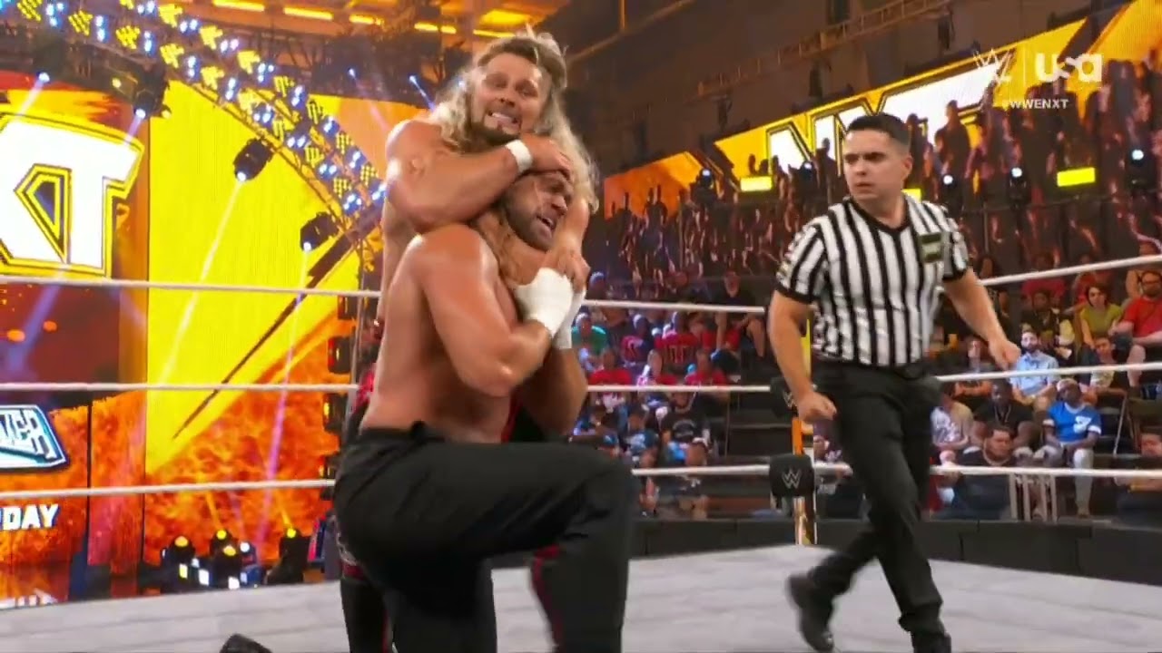 WWE NXT LEXIS KING VS VON WAGNER 04/02/24 background