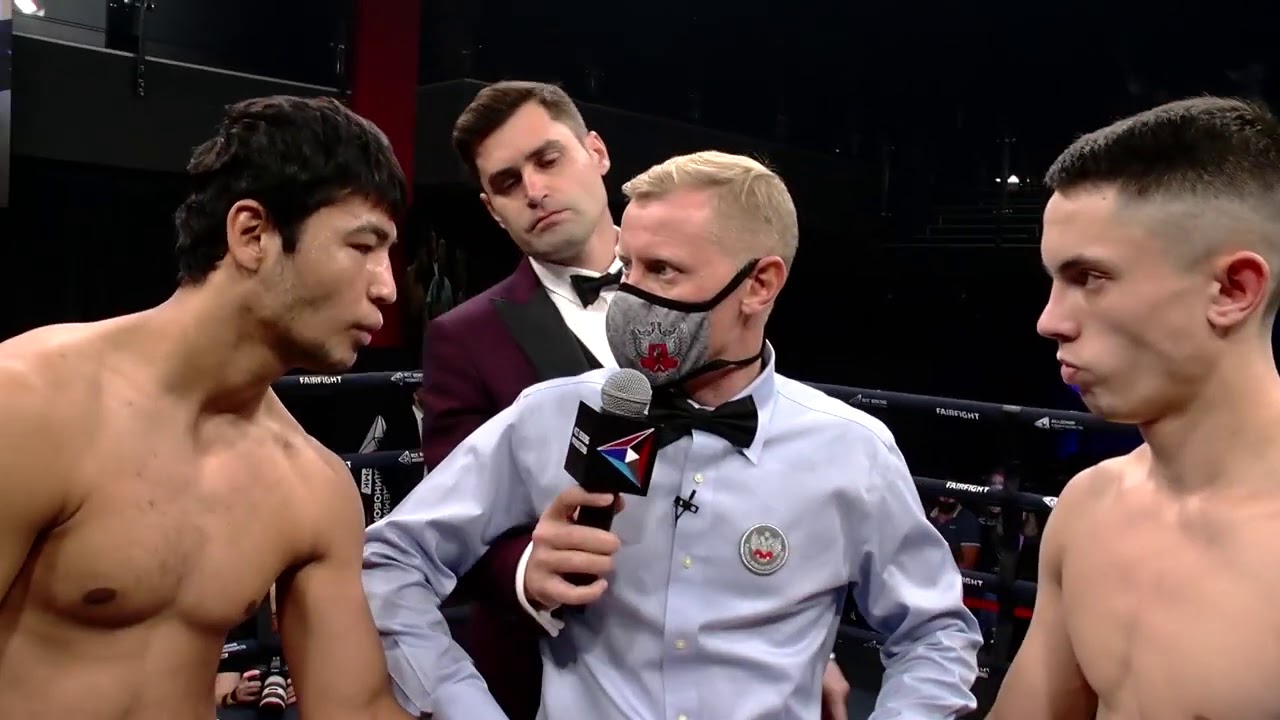 RCC Boxing | Али Тургуналиев, Узбекистан vs Алексей Канюков, Россия | Полный бой | FULL HD background