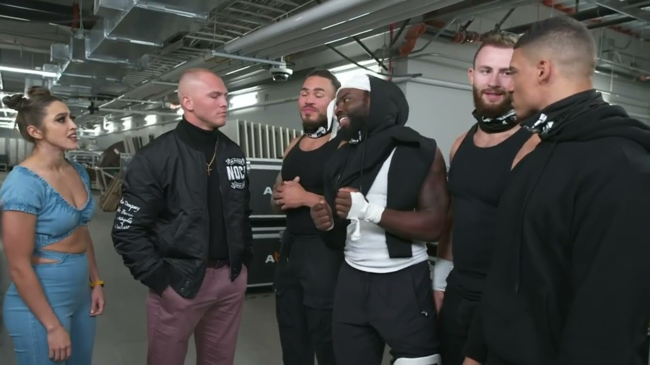Myles Borne & Je'Von Evans challenges Darkstate to a tag team match: NXT, Apr. 22, 2025 background