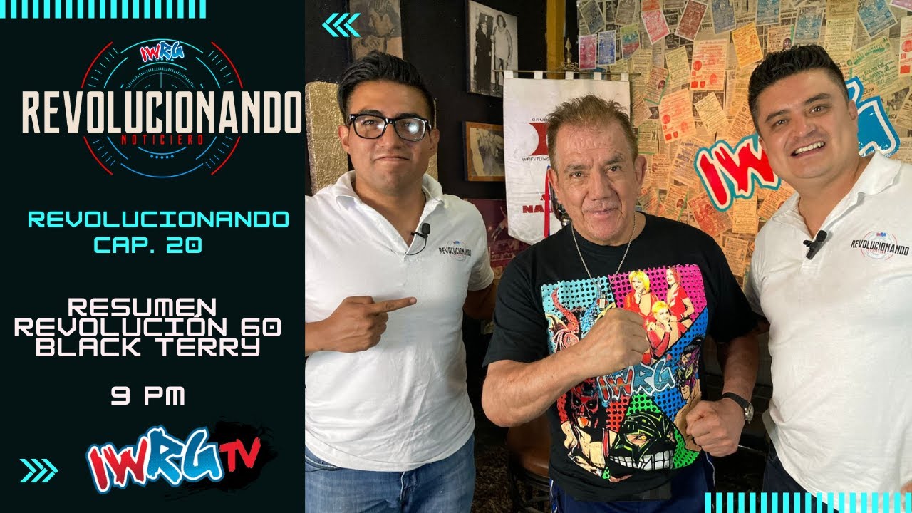 REVOLUCIONANDO CAP 24 | Resumen Revolución 60, Black Terry backdrop