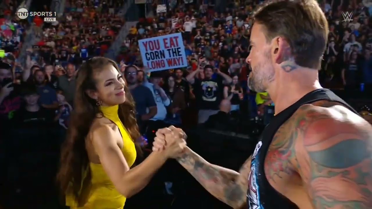 WWE RAW CM PUNK ENTRANCE 07/22/24