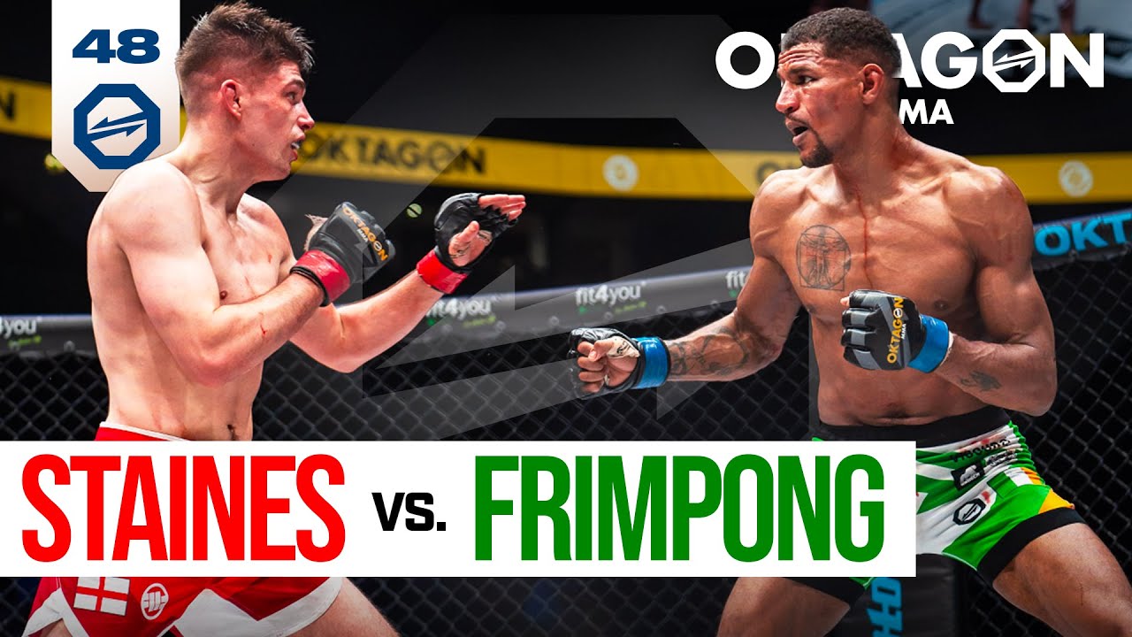 OKTAGON Challenge Final: Staines vs. Frimpong | FULL FIGHT | OKTAGON 48 background