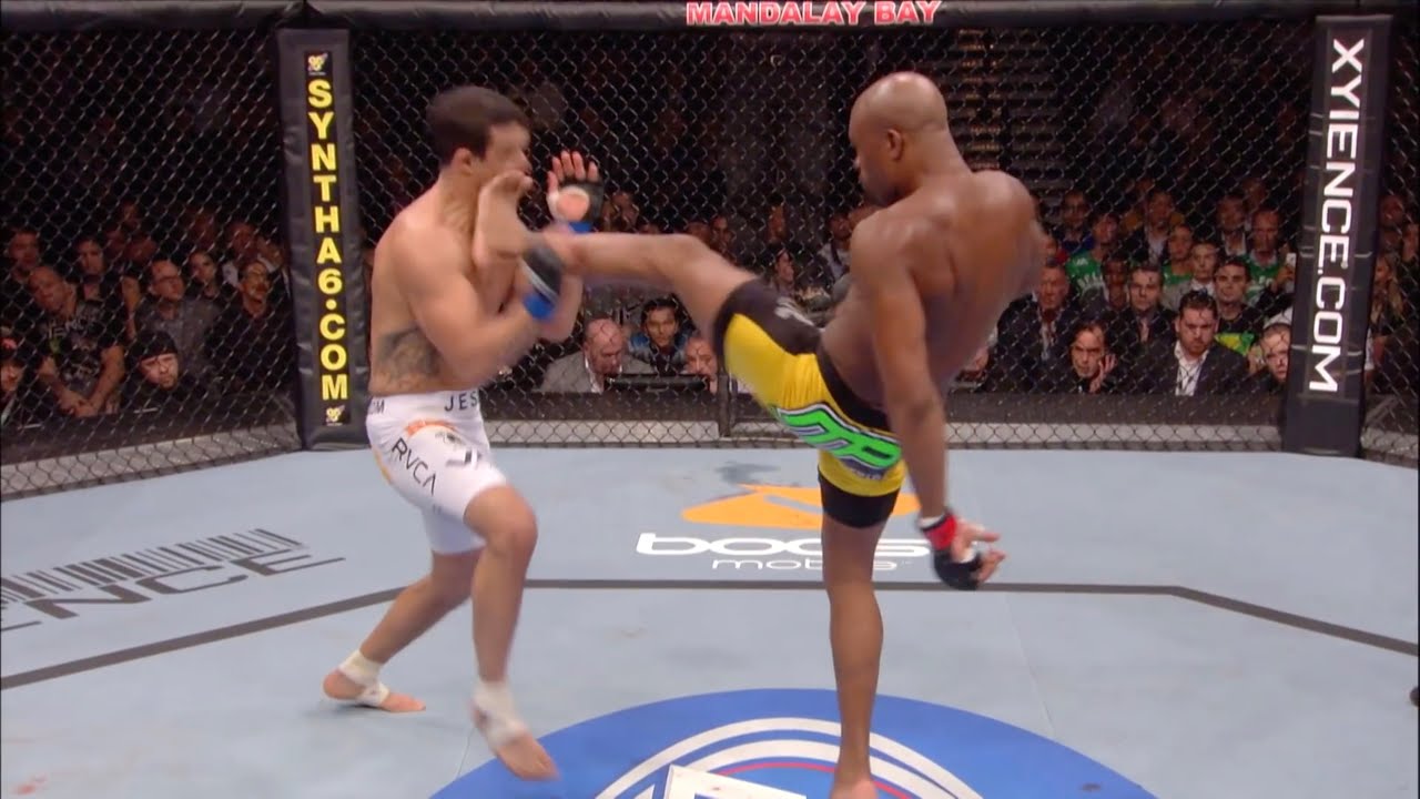 Все финиши фронткиком в истории UFC background
