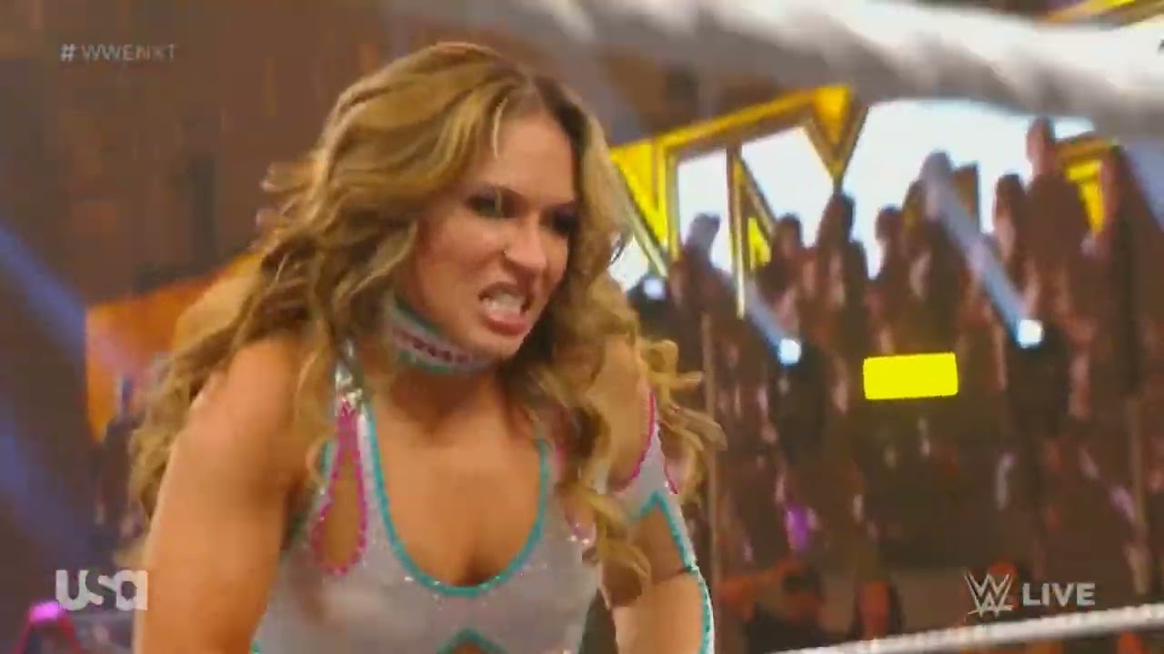 WWE NXT TATUM PAXLEY VS LOLA VICE 12/05/23 background