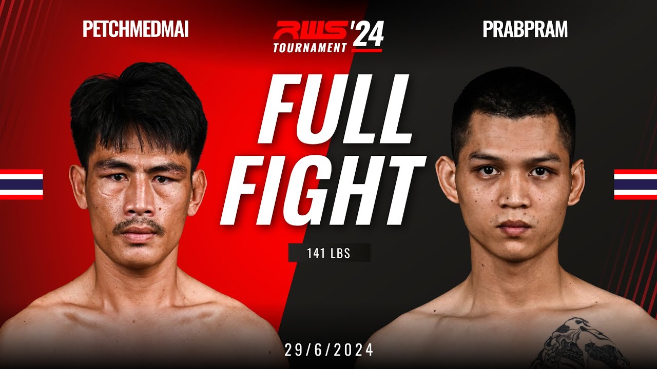 Full Fight l Petchmedmai Gor. Gaesanon vs Prabpram Eungubon I RWS background