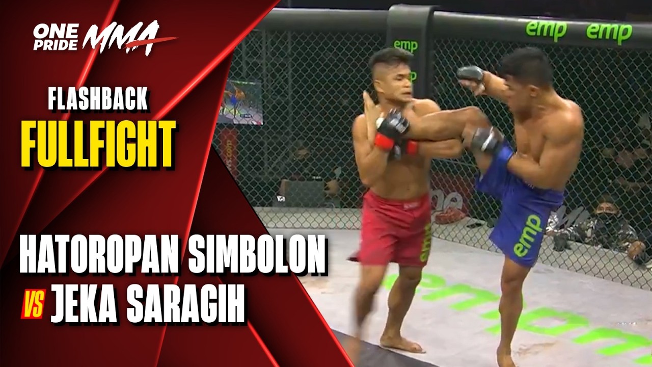 JEKA SARAGIH MENGAMUK! 🔥 Kekuatan Mengerikan Bintang UFC Hadapi Hatoropan Simbolon (Full Fight)