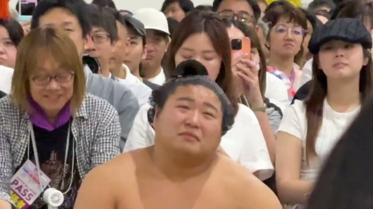 速報版❗️阿炎vs 阿武剋【大阪関西万博場所】2025/8/3 osaka kansai EXPO basho ABI vs ONOKATSU backdrop