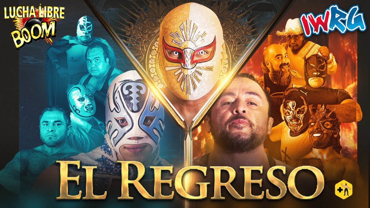 LIVE 🔴 | El Regreso del REY: Místico VS Atlantis Jr VS Averno + 5 luchas más background