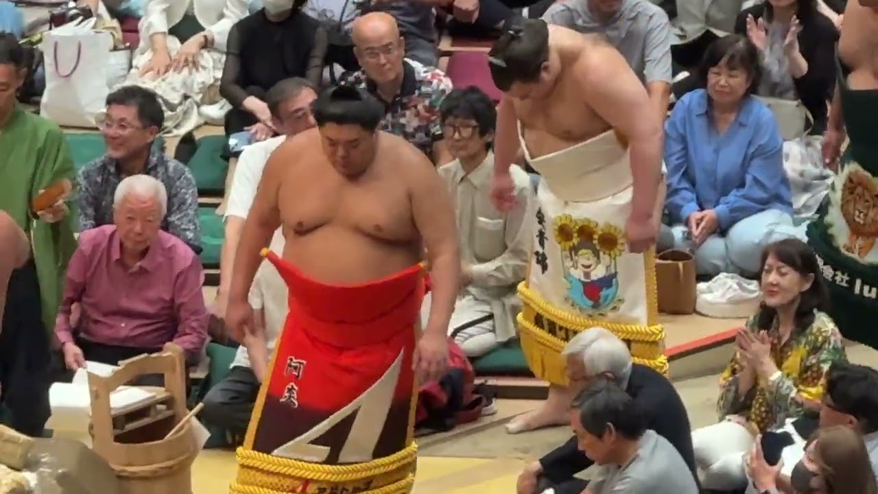 幕内土俵入り 若元春【大相撲令和7年9月場所】初日 2025/09/14 makuuchi dohyoiri SEP 2025 DAY1