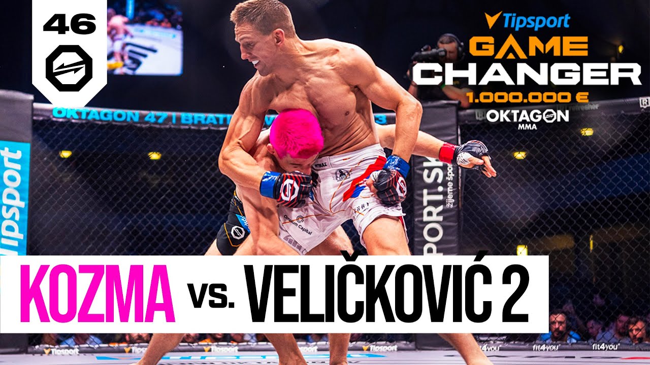 Kozma vs. Veličković 2 | OKTAGON 46 | Semifinále Tipsport Gamechanger background