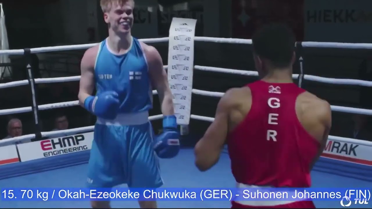 Chukwuka Okah-Ezeokeke (GER) vs. Johannes Suhonen (FIN) GeeBee Tournament 2025 QF's (70kg)
