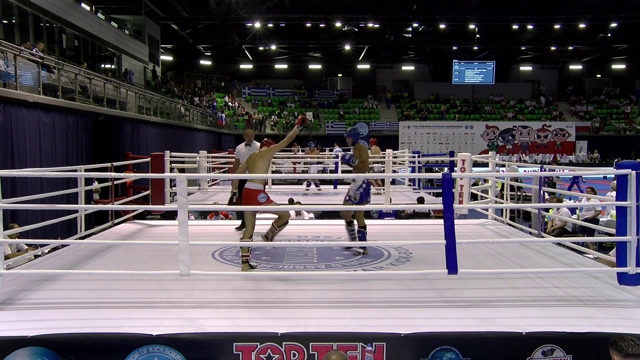 Igor Welnowski v Luka Terzic WAKO European Championships 2019 background