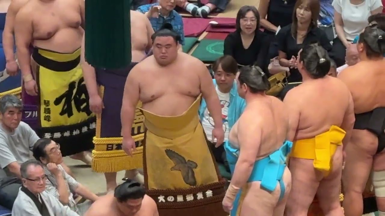 幕内土俵入り 若隆景【大相撲令和7年9月場所】初日 2025/09/14 makuuchi dohyoiri SEP 2025 DAY1 background