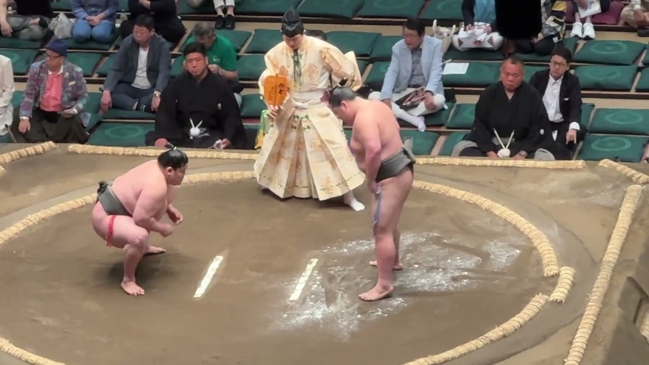 速報❗️二子山部屋 延原vs千代虎【大相撲令和7年5月場所】3日目2025/05/13 夏場所 Futagoyama NOBEHARA vs CHIYOTORA background