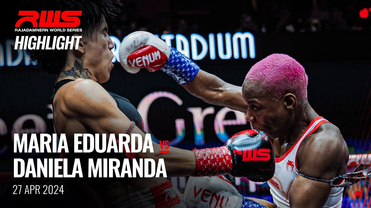 Highlight l Maria Eduarda vs. Daniela Miranda l RWS background