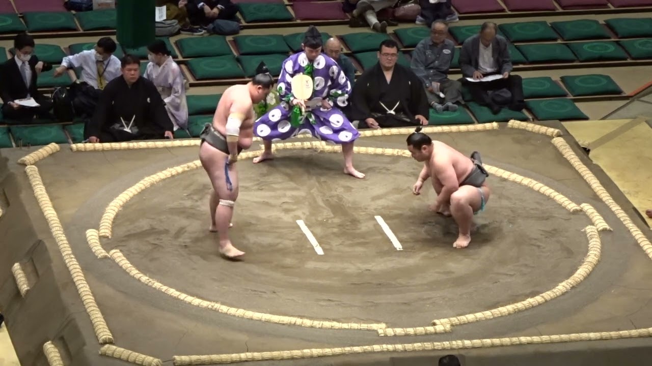 《三段目⑥》隆志×豊雅将 悠錦×鳩岡 大凜山×魁郷 安芸乃山×豪白雲 大海×天惠【大相撲令和7年5月場所】初日 2025/05/11 夏場所 sandanme⑥ background