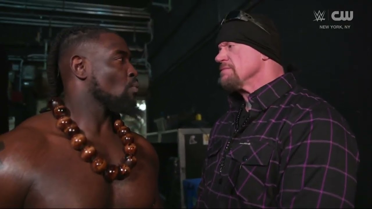 The Undertaker is impressed of Oba Femi: NXT, Mar. 11, 2025 background