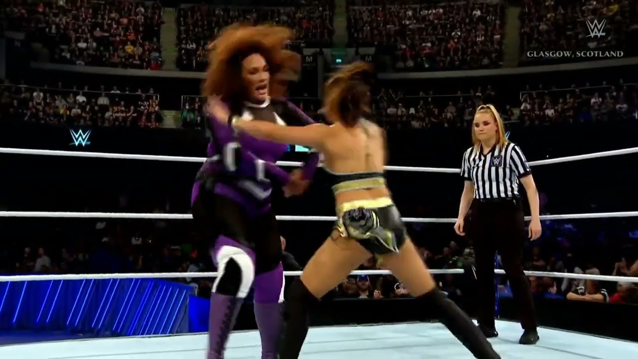 WWE SMACKDOWN MICHIN VS NIA JAX 06/14/24 background
