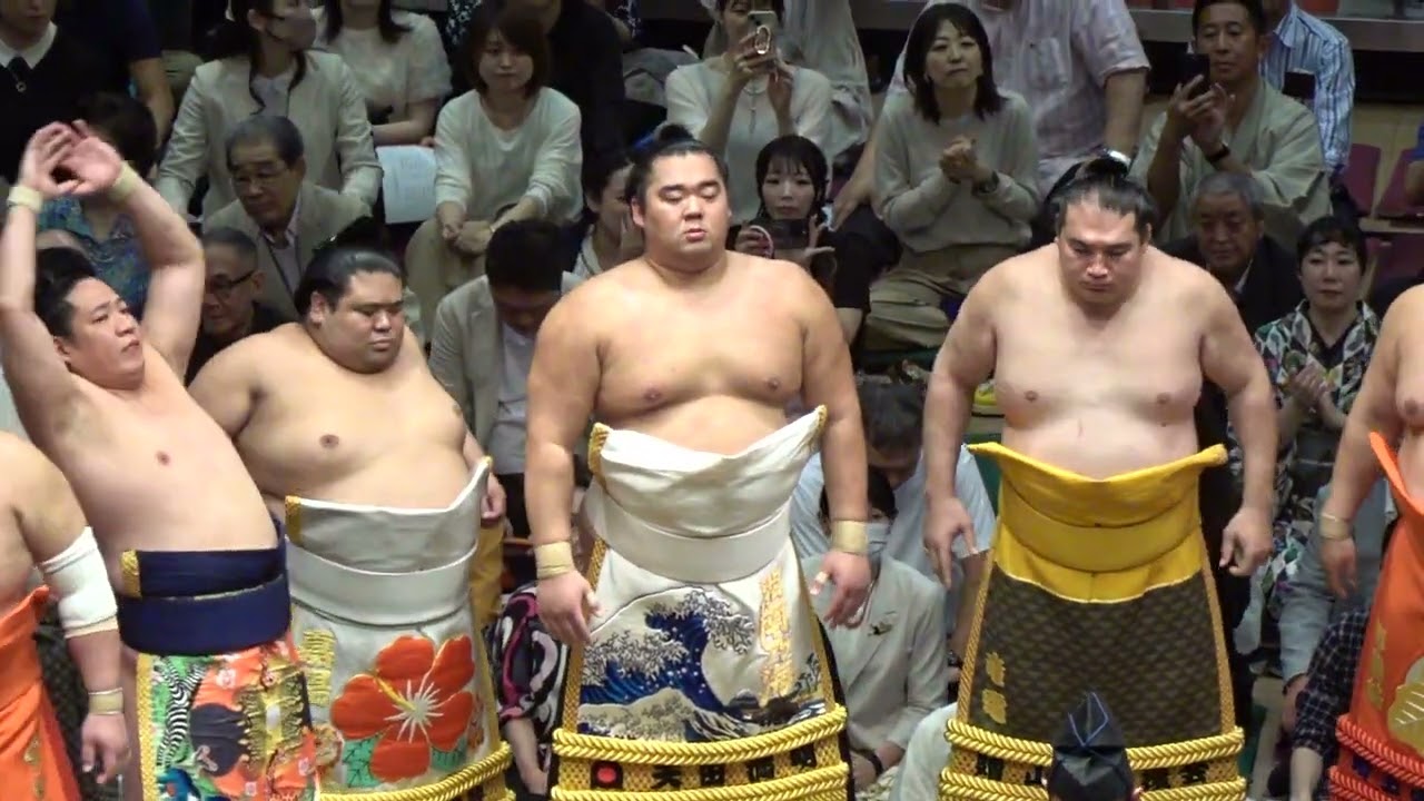 幕内土俵入り【大相撲令和7年5月場所】千秋楽 2025/05/25 夏場所 makuuchi dohyoiri