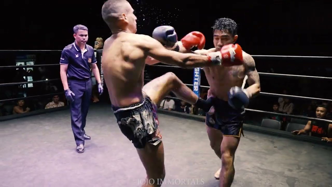 นักมวยอินเดีย อยากวัดกับนักมวยฝรั่งแลกกันโหด Maxi Sinbi Muaythai vs Joshua Phuket Singha MT backdrop
