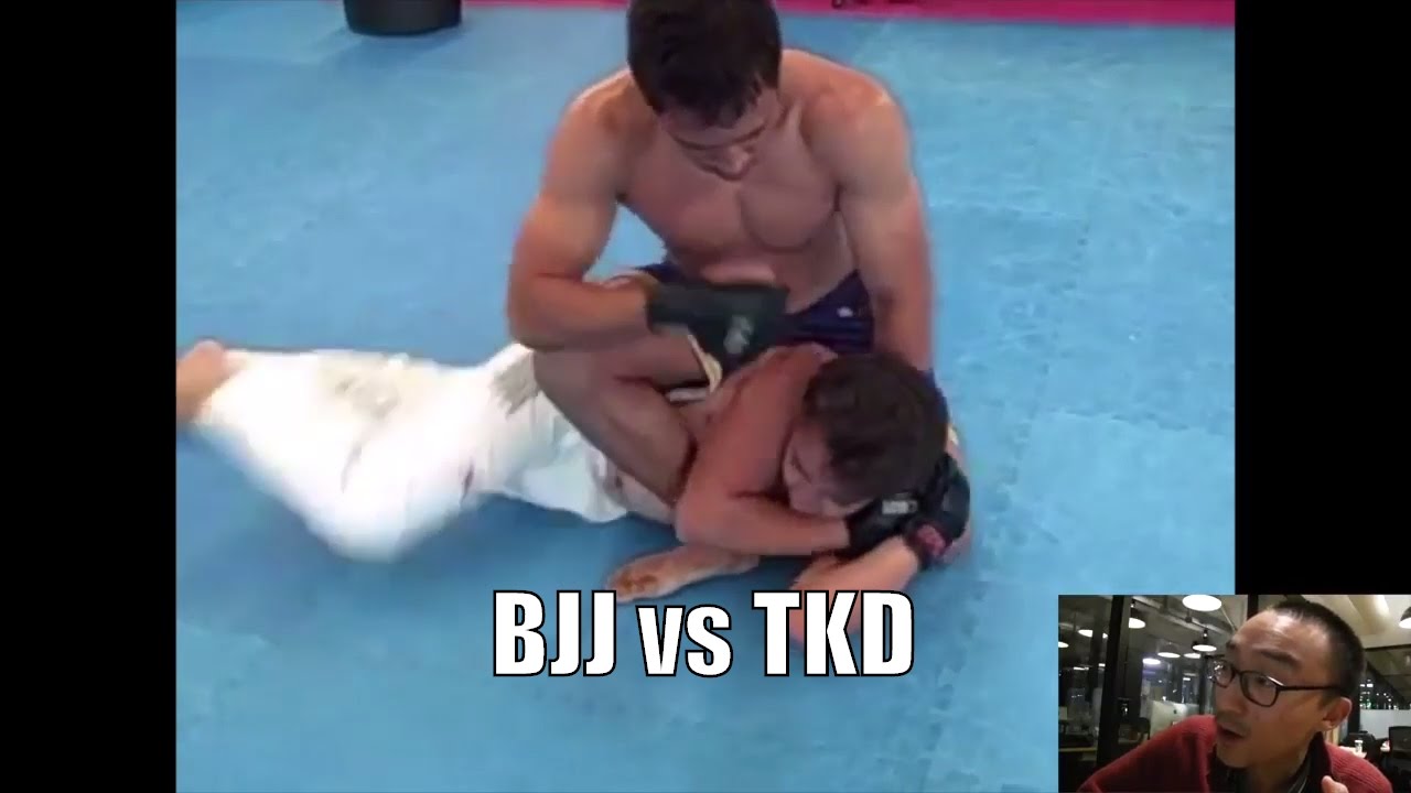 BJJ vs Tae Kwon Do - MMA Sparring