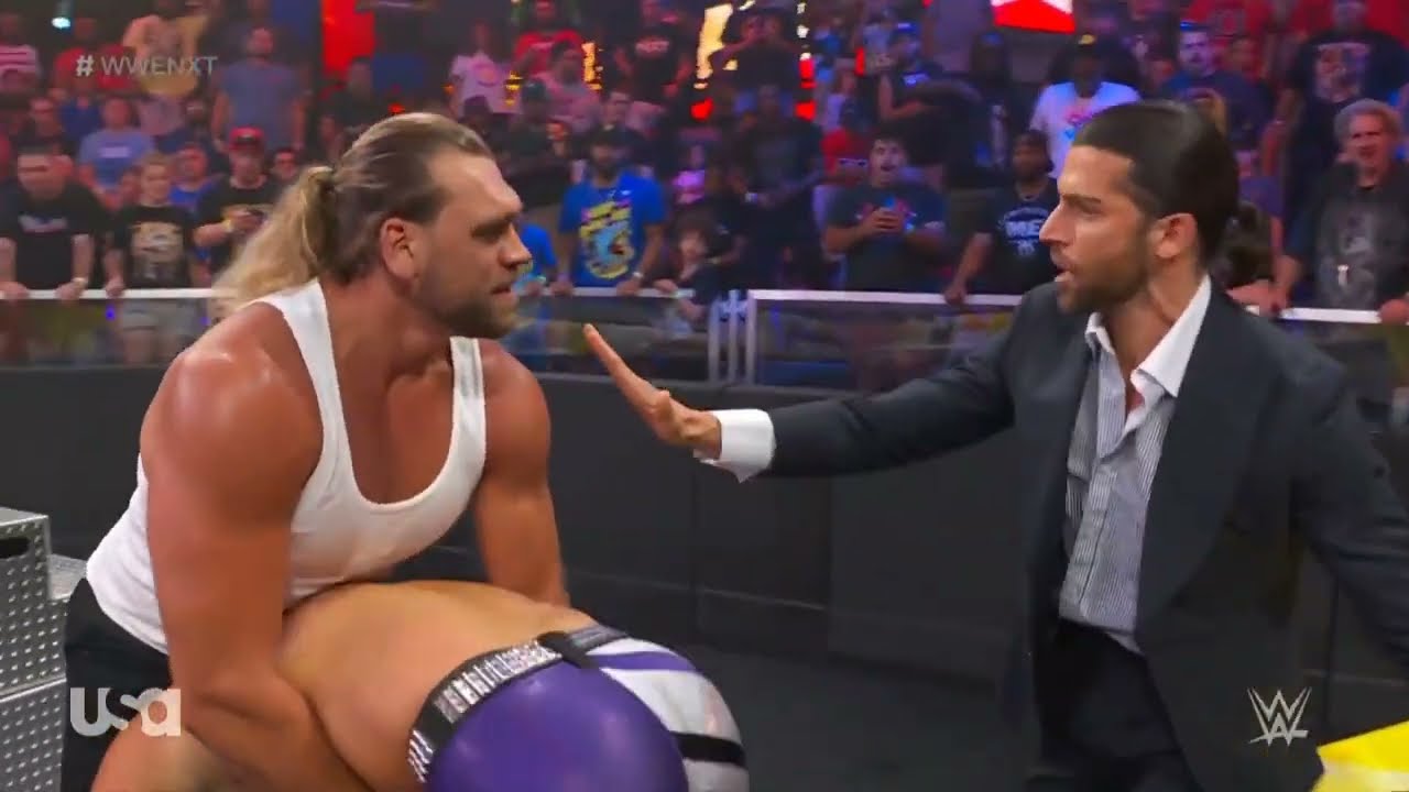 WWE NXT VON WAGNER DESTROY JAVIER BERNAL 07/04/23