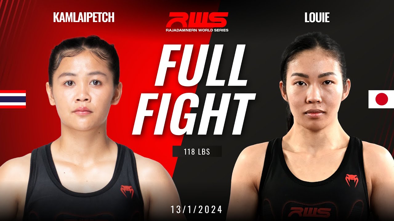 Full Fight l Kamlaipetch vs. Louie Kuramitsu l กำไลเพชร เพชรยินดี อะคาเดมี่ vs. ลุย คุลามิสึ l RWS