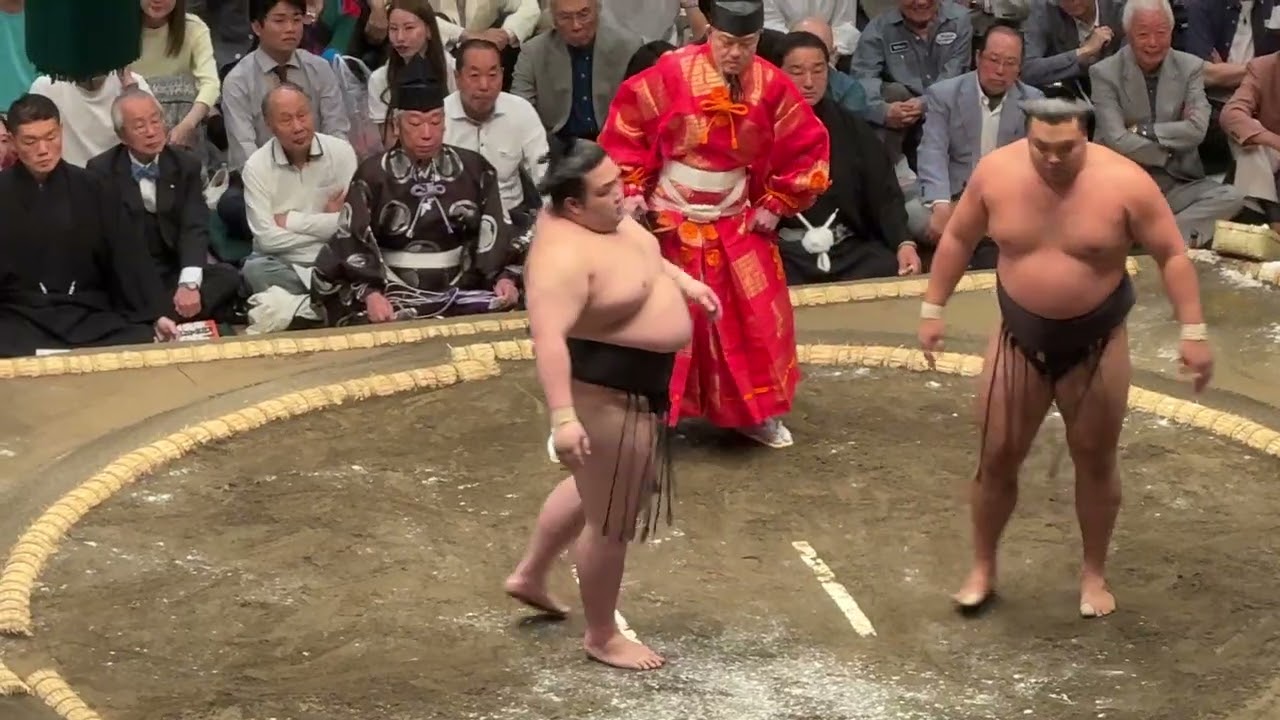 速報❗️『ダメ押し⁉︎』豪ノ山vs霧島【大相撲令和7年5月場所】夏場所 初日2025/05/11 GONOYAMA vs KIRISHIMA