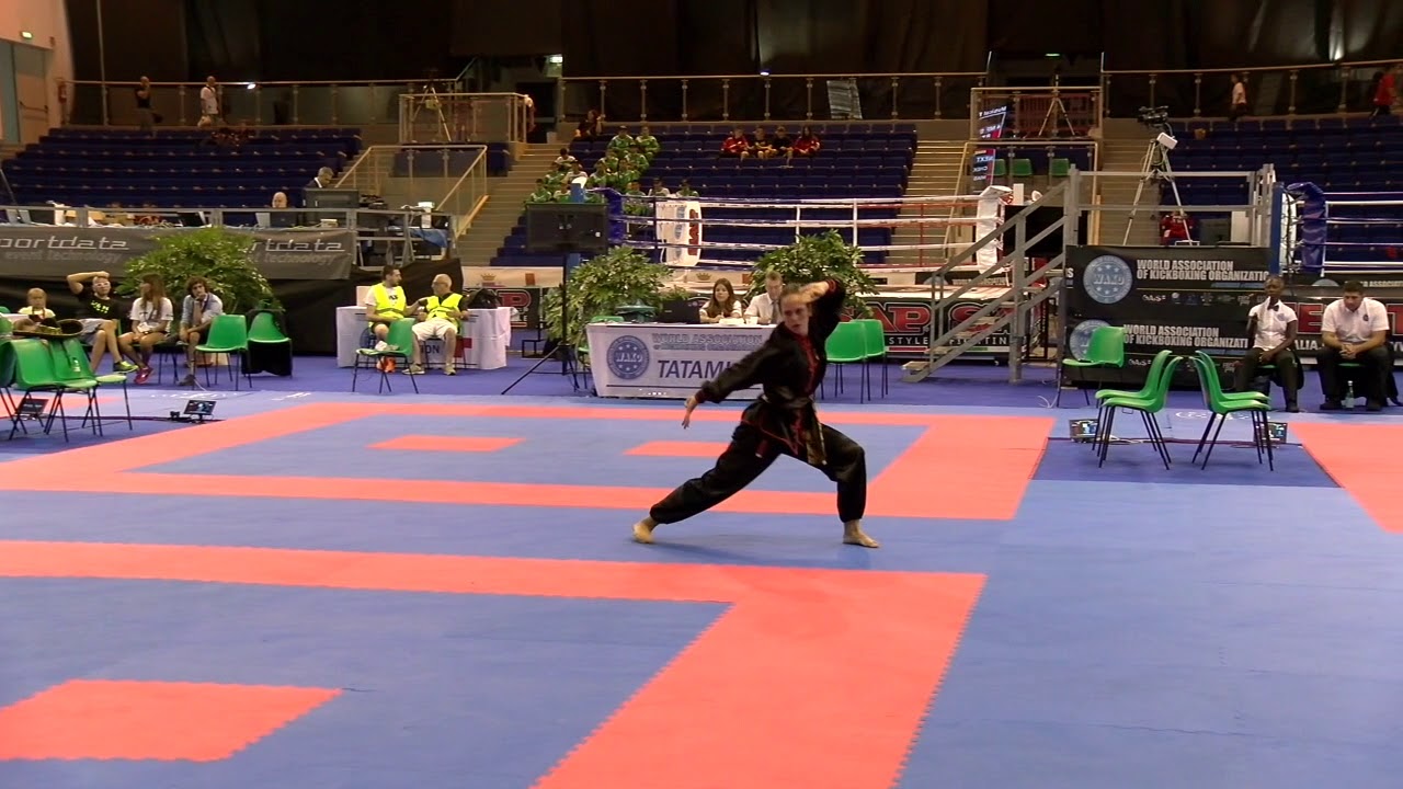 Lea Best WAKO World Championships 2018 background