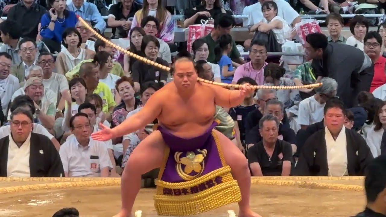 弓取り式 【大相撲令和7年7月場所】千秋楽 15日目 2025/7/27名古屋場所 JUL 2025 DAY15 background